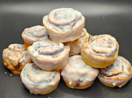 Iced Cinnamon Buns Tarts